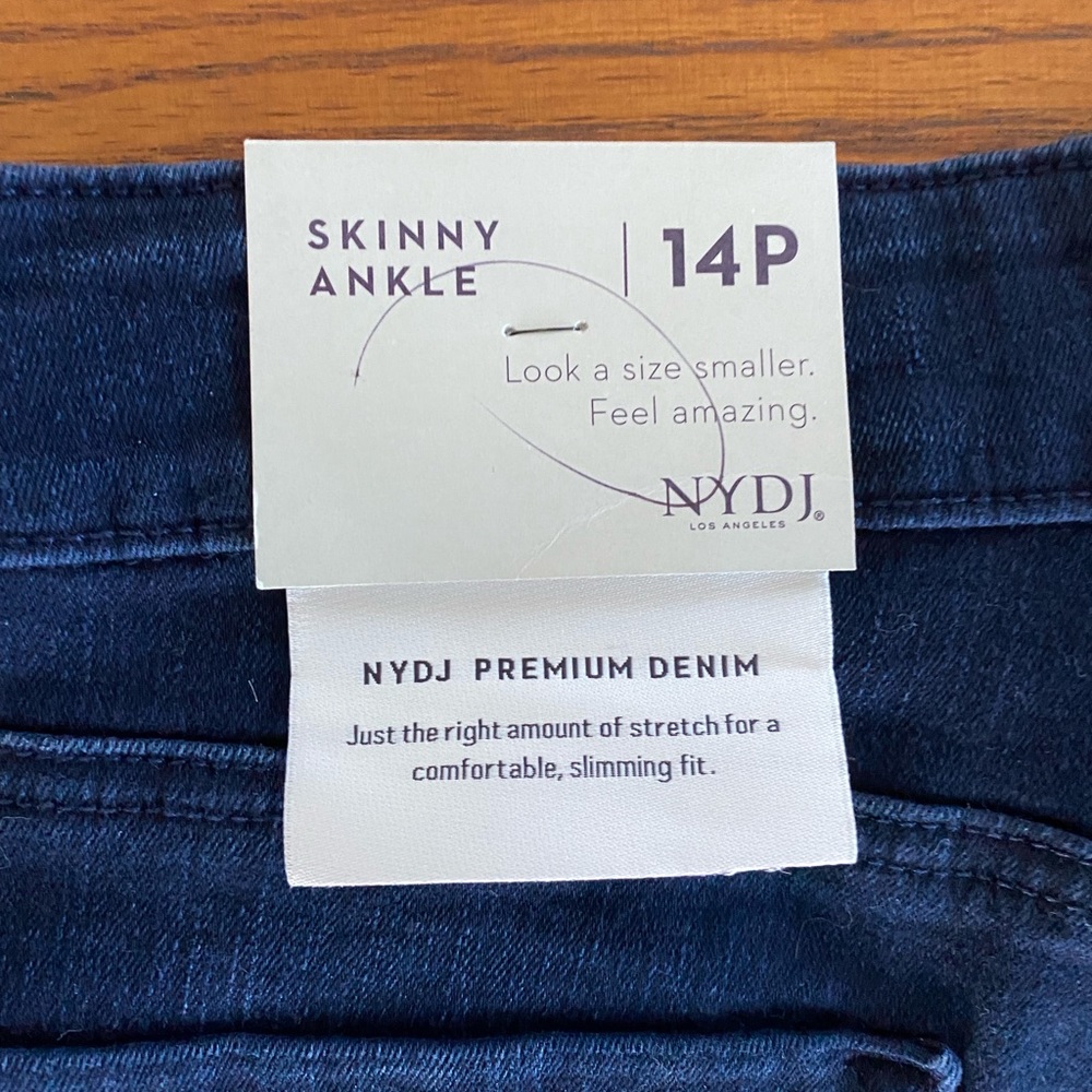 NYDJ Petite Womens Ami Skinny Ankle Jeans 14 P New - Picture 6 of 11